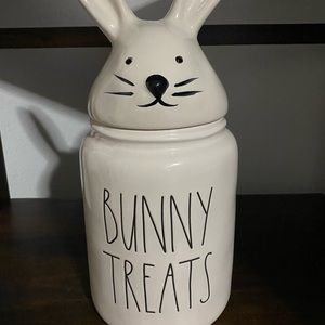 Rae Dunn Bunny Treats Canister